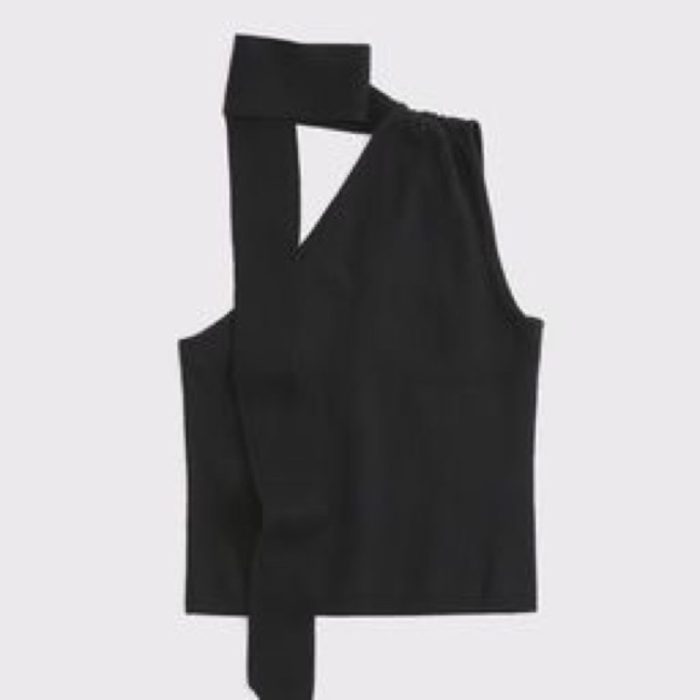 NWT - Abercrombie & Fitch - Asymmetrical Scarf Sweater Tank